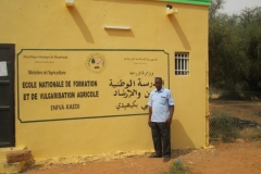 Sensibilisation d'étudiants mauritaniens. protection de la cigogne noire. Hivernange 2017-2018