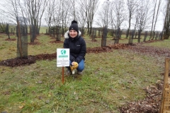 Marion GREBOT, Membre de l'ONGE Forestiers du Monde® sur le terrain.