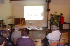 Soirée conférence de présentation du plan communal de lutte contre la Renouée du Japon. 12 mai 2017.