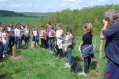 DSJournée de liaison du 24 avril 2018. Reforestation pédagogique biodiverse de Reulle-Vergy