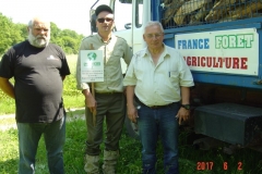 Signature de la convention France Forêt Agriculture - Foresriers du Monde® vendredi 2 juin 2017.