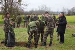 Afforestation pédagogique biodiverse de Neuilly - Crimolois. Année scolaire 2022-2023